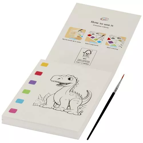 Quell kleurboek en waterpenseelset
