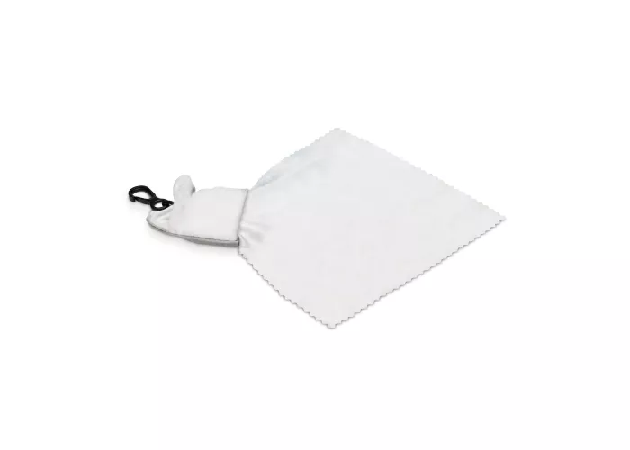 Sleutelhanger met Microvezel schoonmaakdoekje antibacterieel