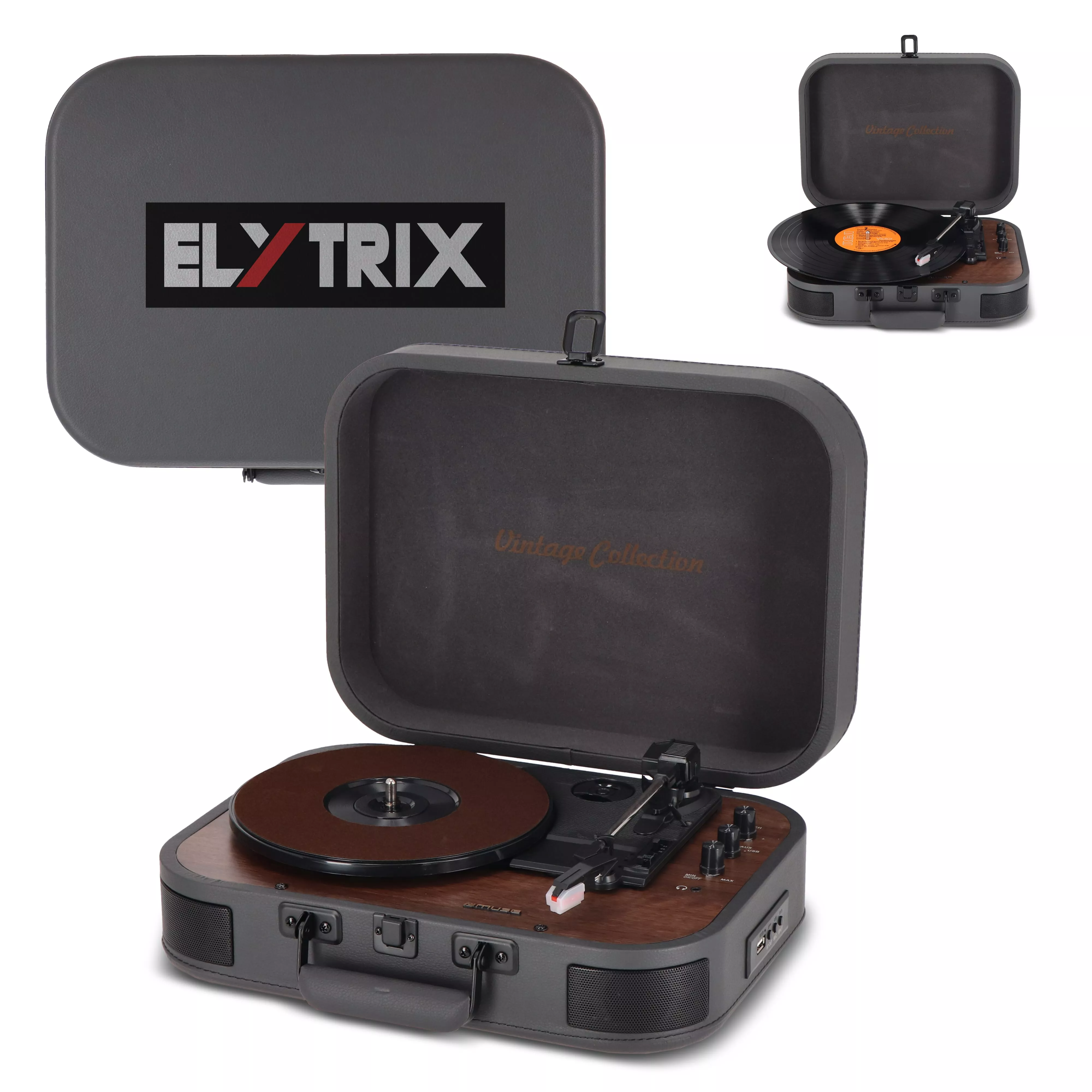 MT-207|Muse Vintage platenspeler met BT-out