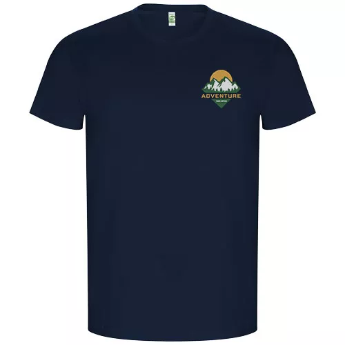 Golden herenshirt met korte mouwen