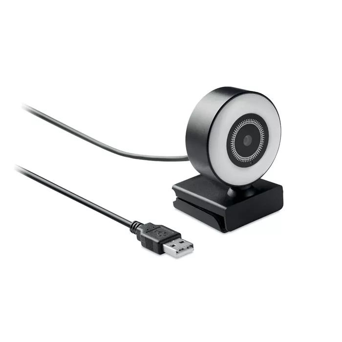 LAGANI 1080P HD webcam met ringlicht