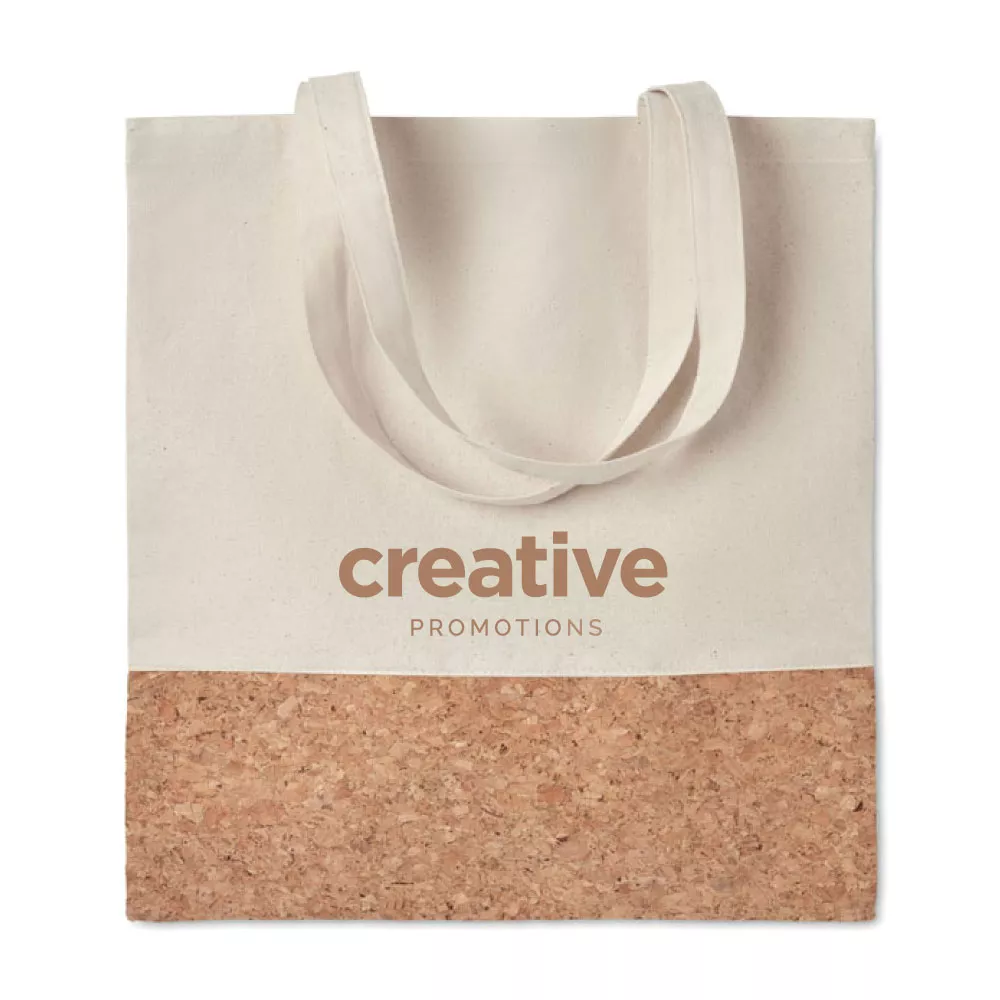 ILLA TOTE Boodschappentas met kurk