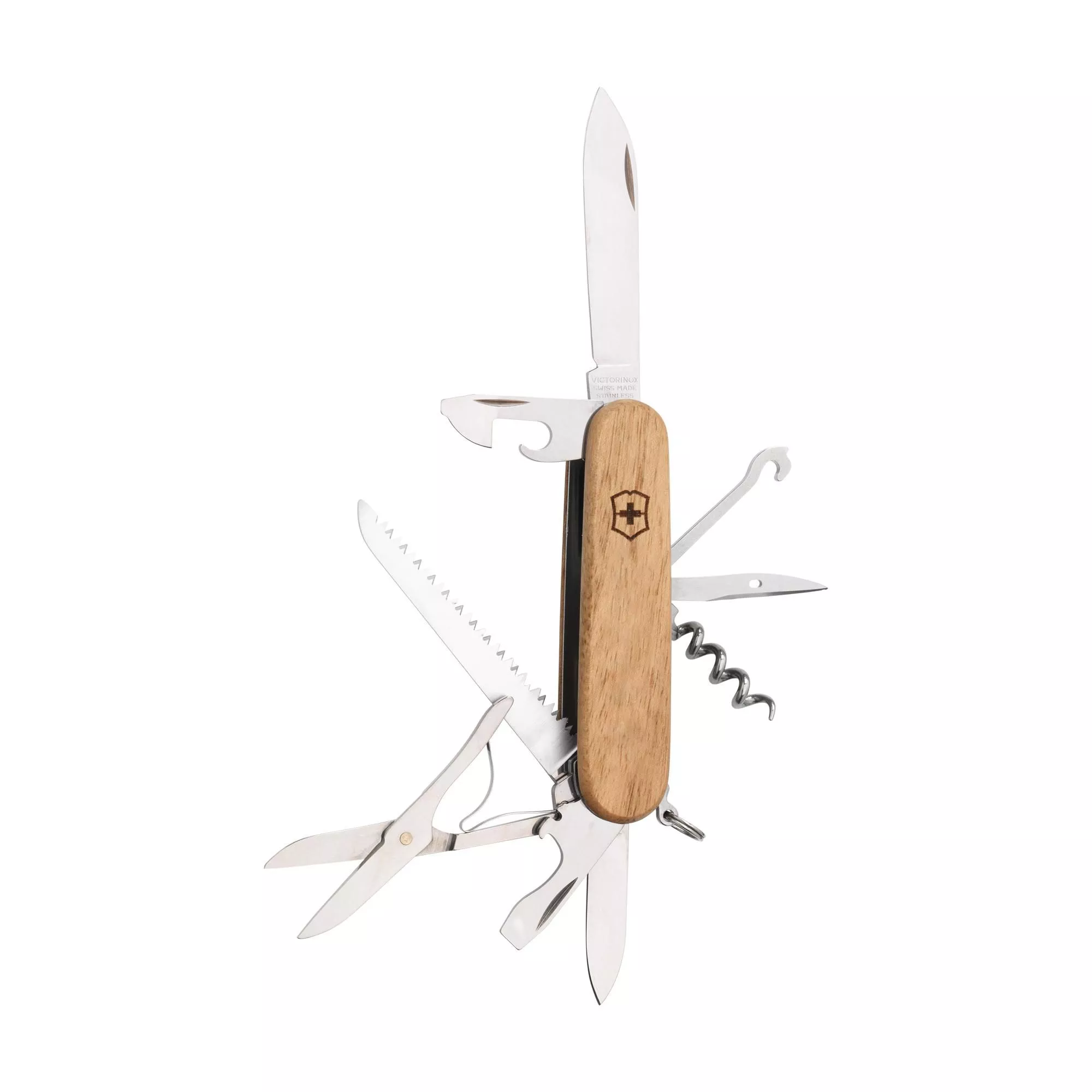 Victorinox zakmes Huntsman Wood | Geschenkverpakking | 13 functies