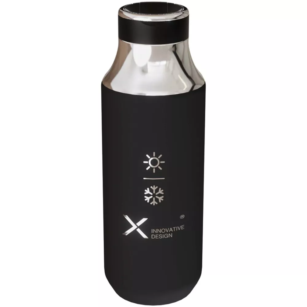 SCX.design D12 500 ml geïsoleerde roestvrijstalen waterfles met rietje