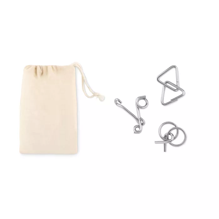 THREENATS Set van 3 denkspelletjes