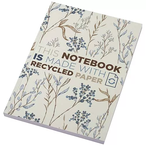 Novella Austen A5 gerecycled notitieboek met zachte cover, 100 vellen