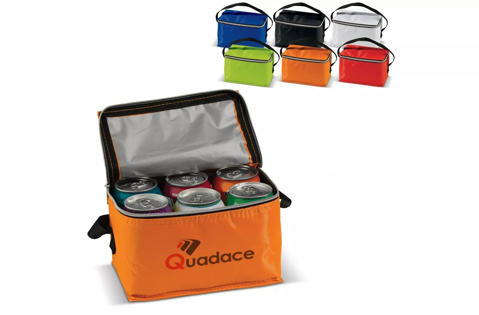 Koeltas met rits klein 20 x 12.5 x 13 cm