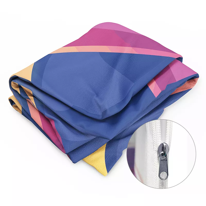 Losse print Zipp-Up Display Curved