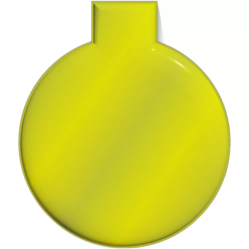 RFX™ M-10 grote ronde reflecterende pvc magneet