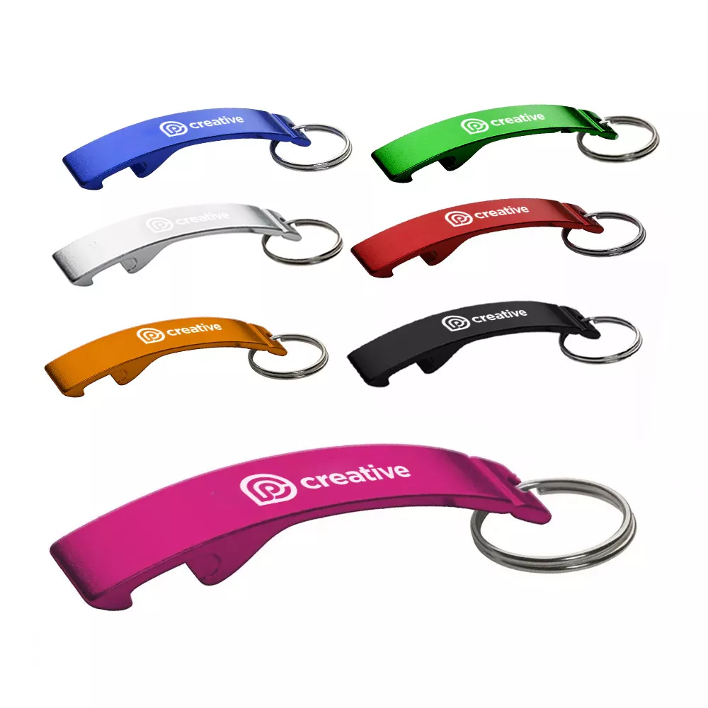 Alu Opener CN sleutelhanger met flesopener