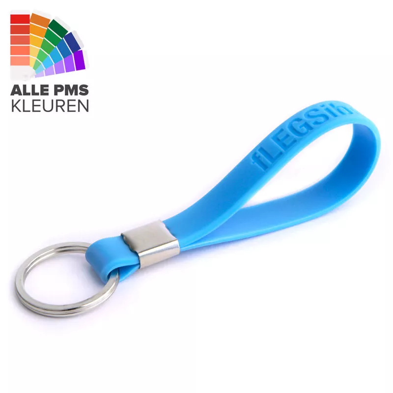 Siliconen Lus sleutelhangers - Debossing