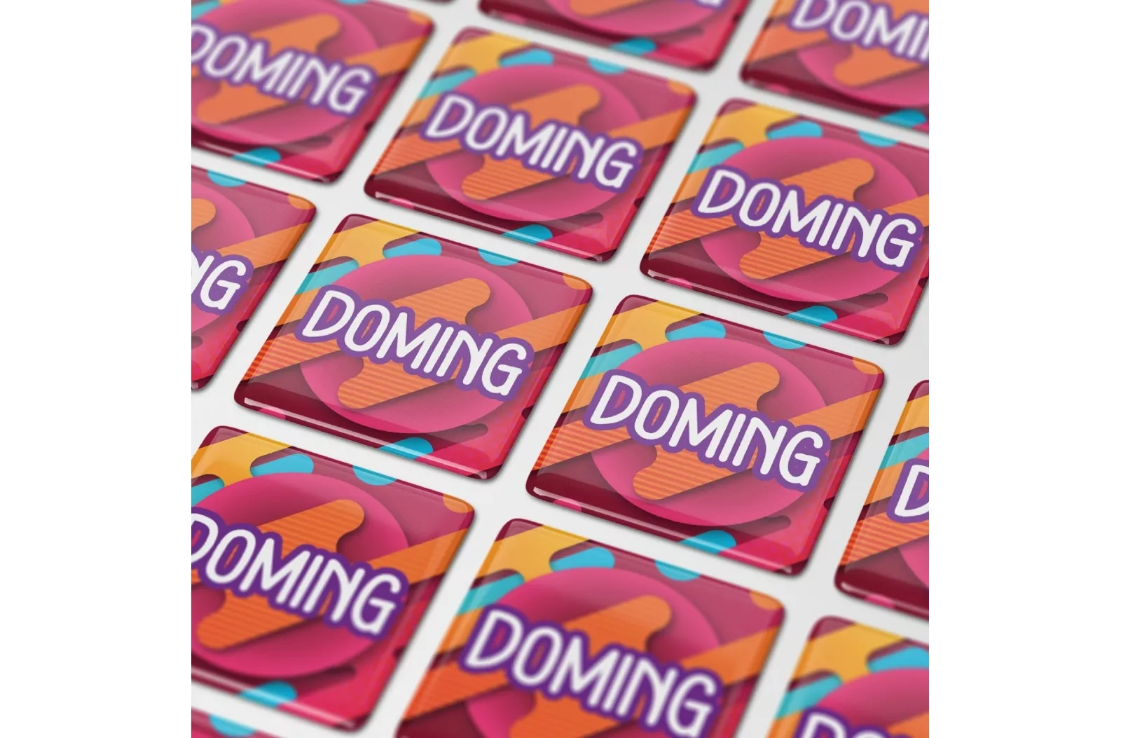 Doming Vierkant 50x50 mm