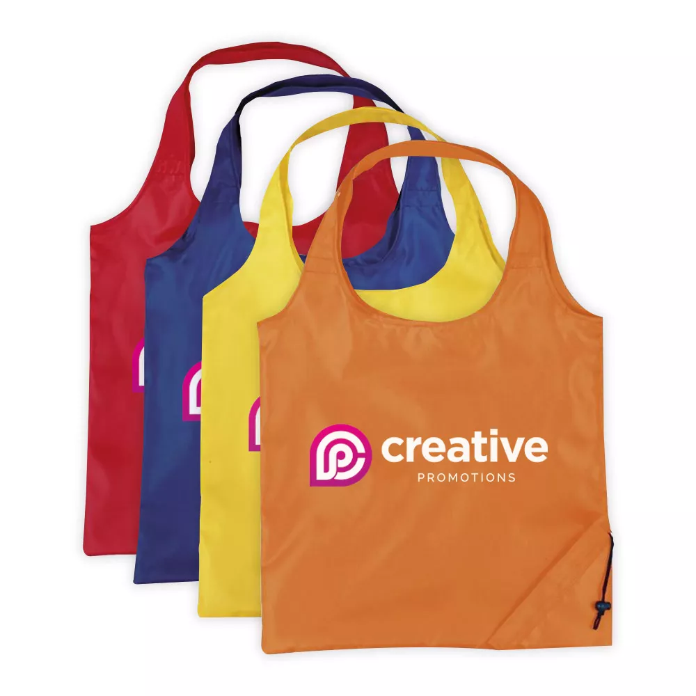 Bungalow opvouwbare polyester boodschappentas 7L