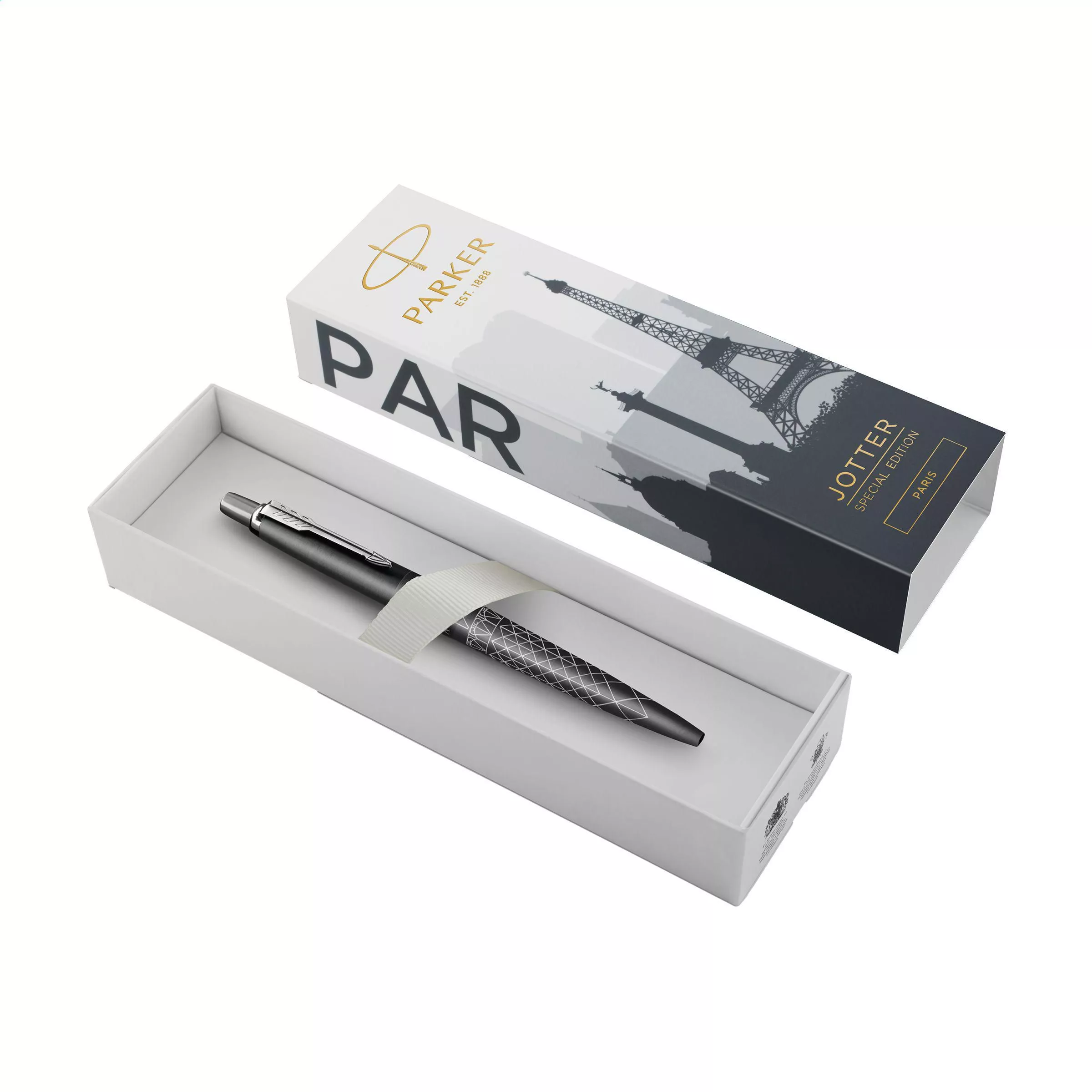 Parker Jotter Global Icon Paris - blauwe inkt