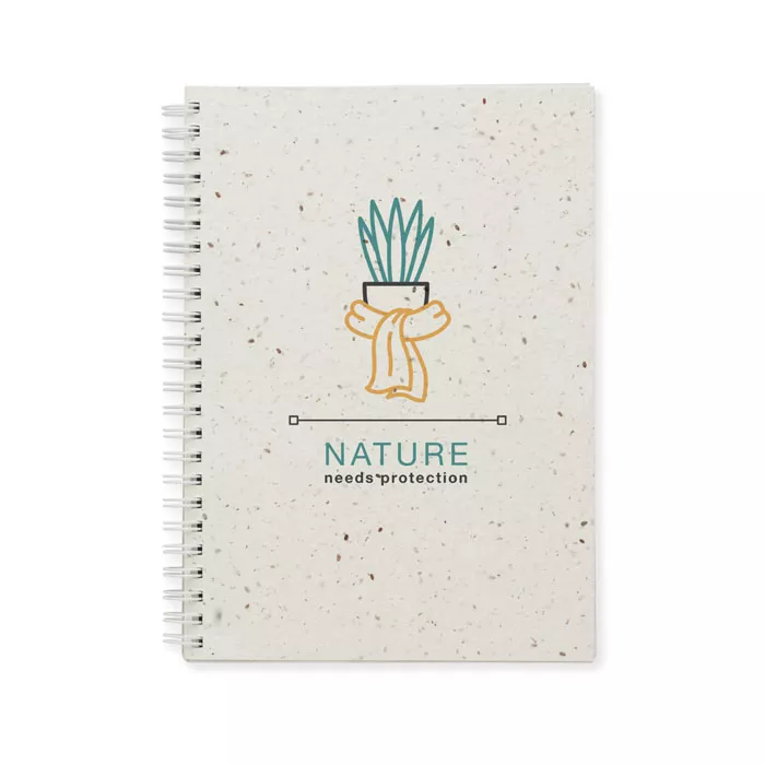 SEED RING A5 notitieboekje zaadpapier