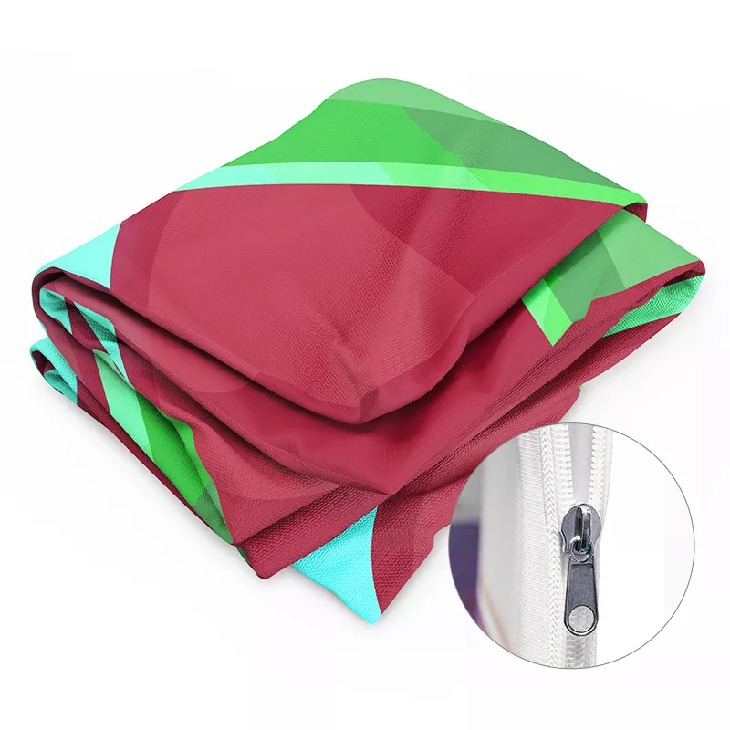 Losse print Zipp-Up Display Wave