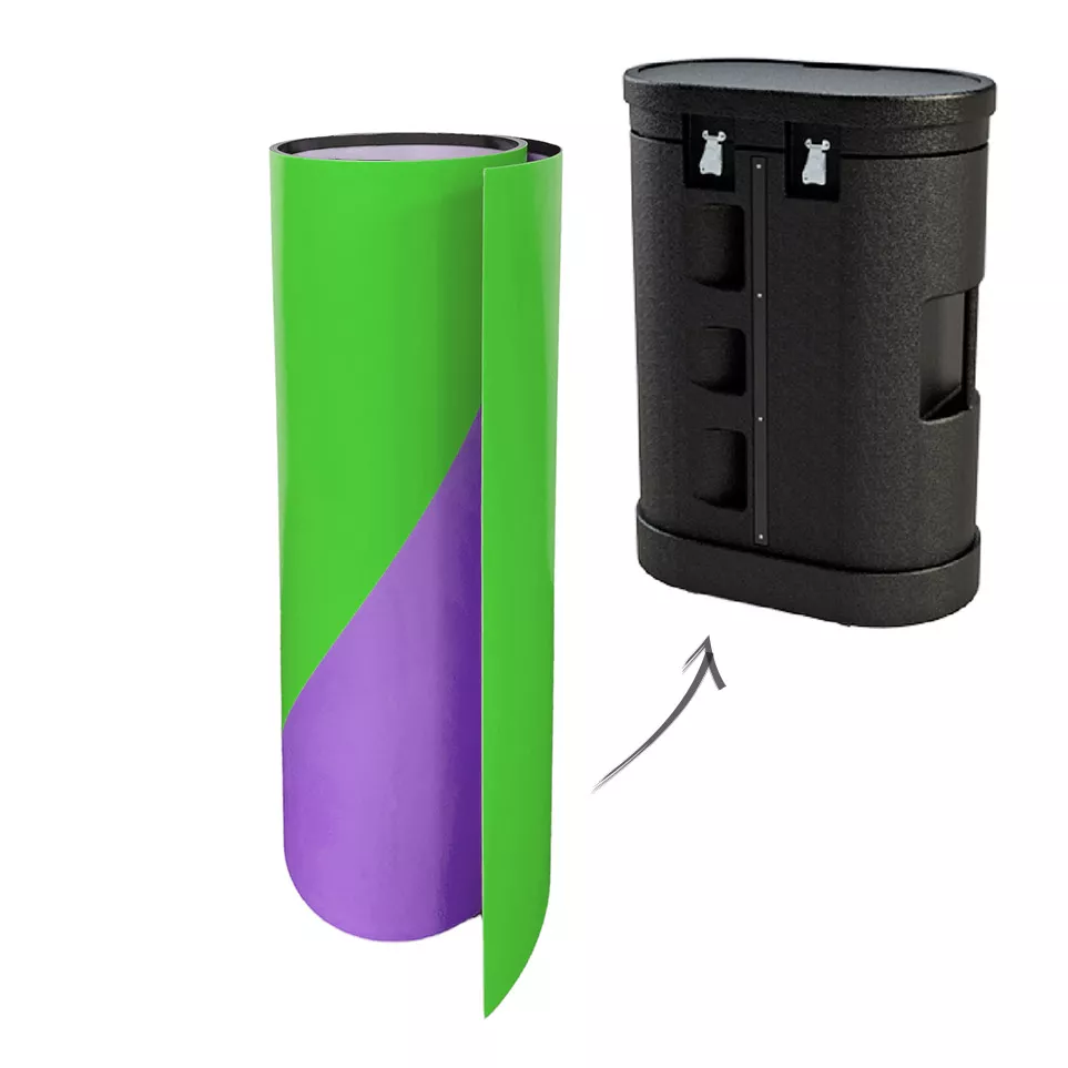 Losse print voor balietrolley