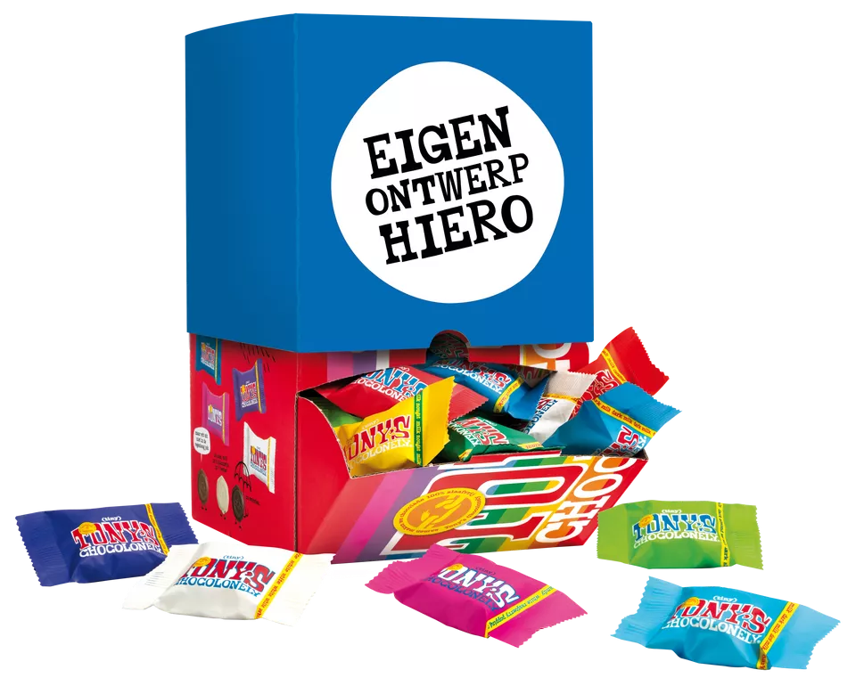 Tony's Chocolonely Tiny Tony's Mix Doos bedrukken