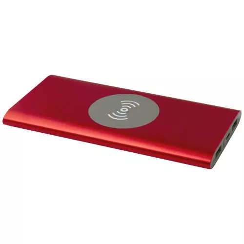 Juice type-C draadloze powerbank van 8000 mAh van gerecycled aluminium