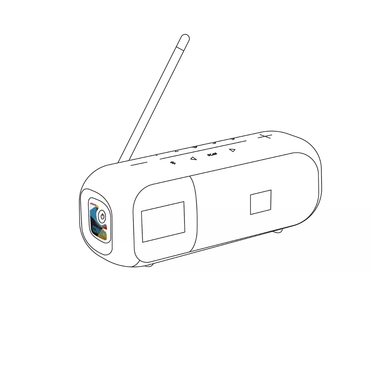 Full colour doming (2x)