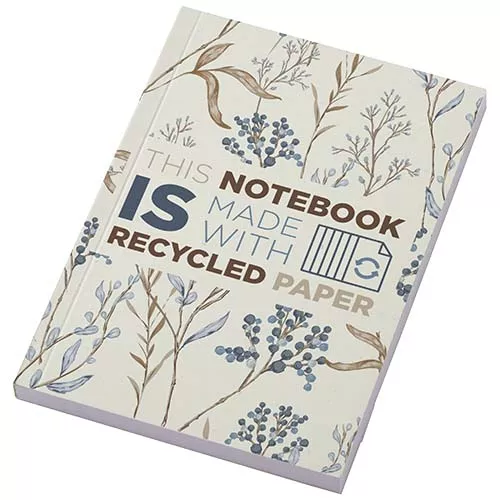 Novella Austen A6 gerecycled notitieboek met zachte cover, 100 vellen