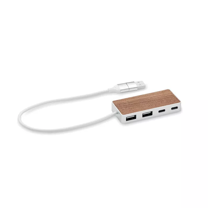 UBAH USB-hub 4 poorten 27,5 cm
