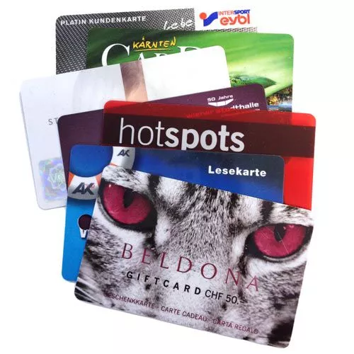 Plastic pasjes bedrukken full colour