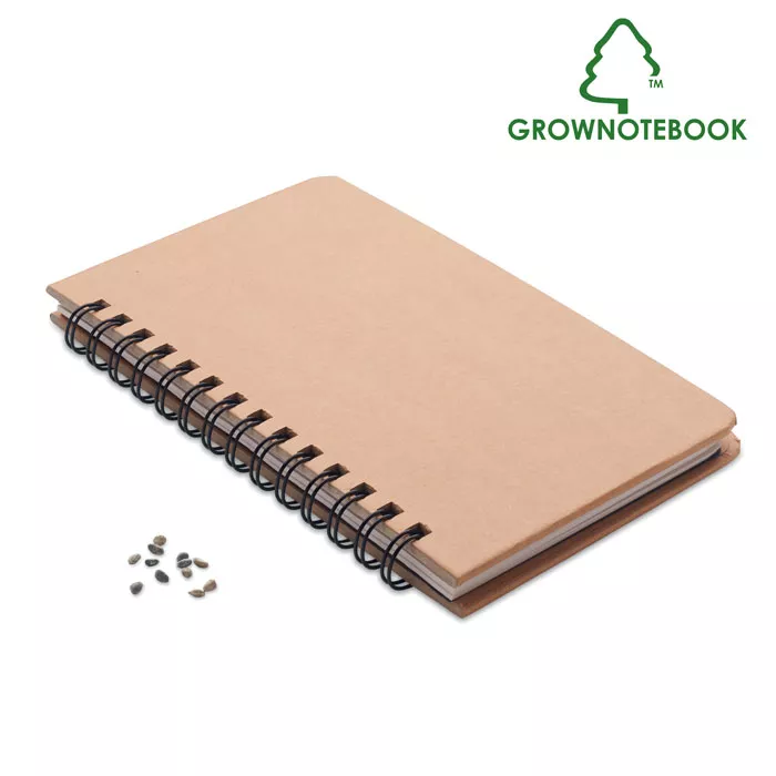 GROWNOTEBOOK™ Notitieboek pijnboomzaad
