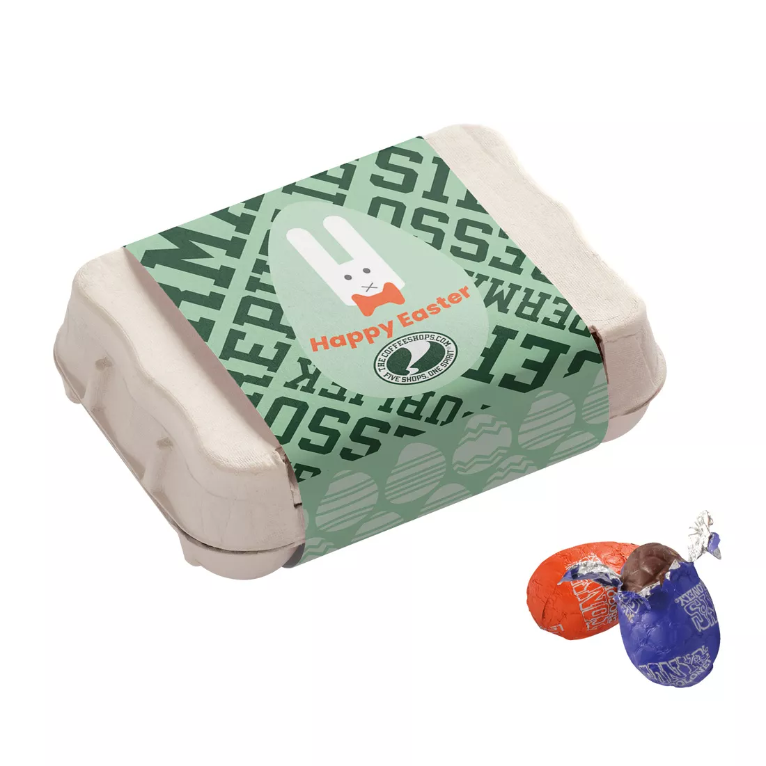 Tony's Chocolonely Paasei mix doosje klein (150 gram)