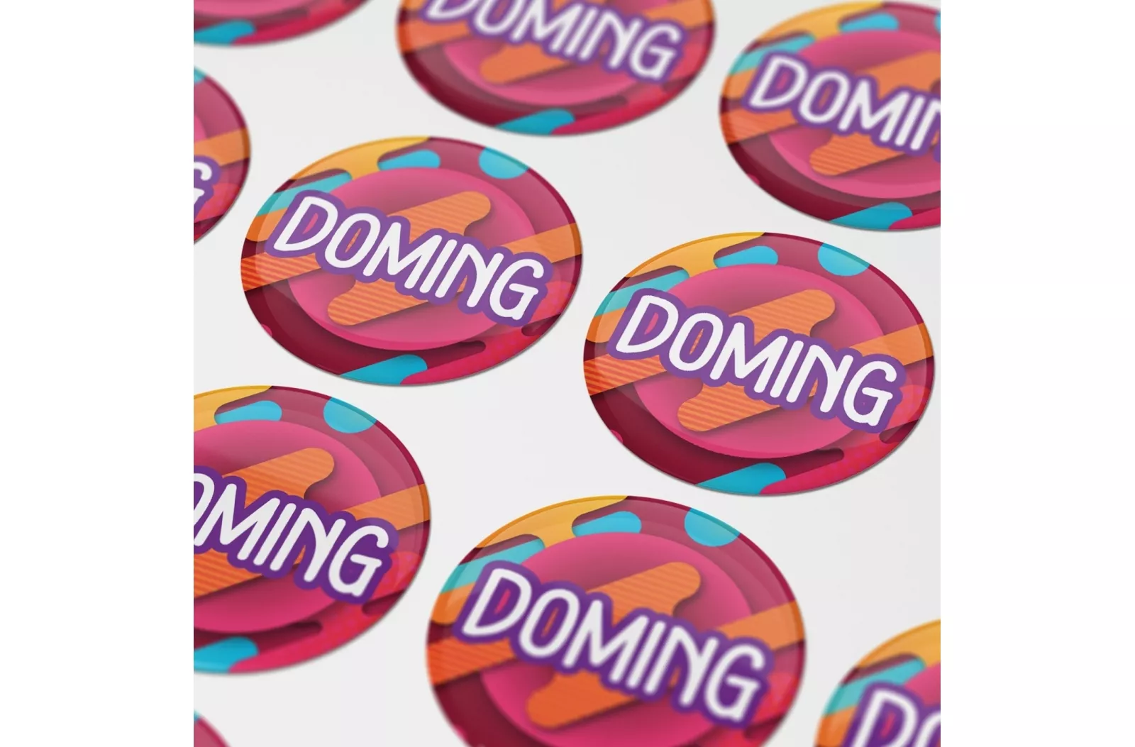 Doming Stickers Rond Ø 50 mm