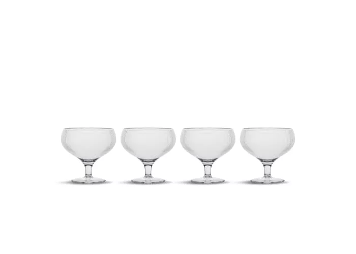 Billi coupe glas set van 4
