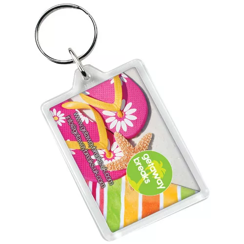 Vito C1 rechthoekige sleutelhanger