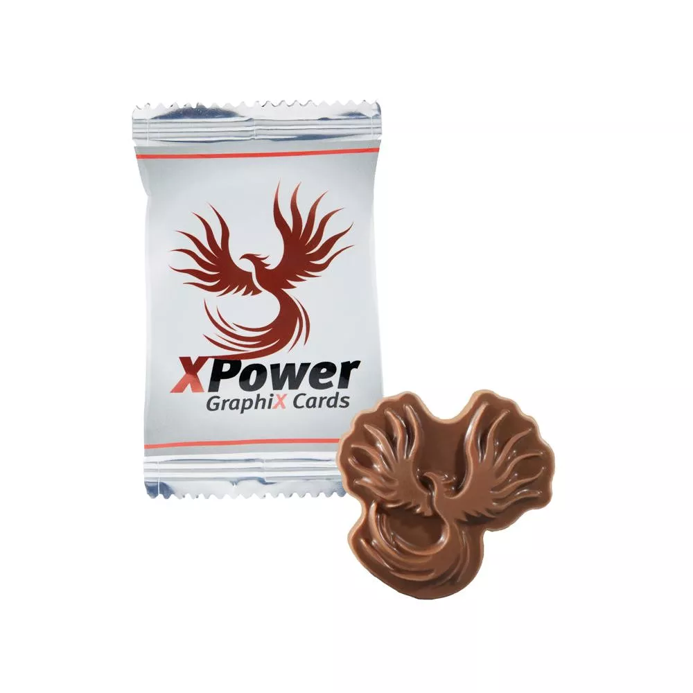 Eigen vorm chocolade