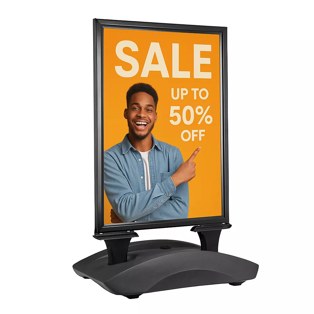 Stoepbord Supreme Waterproof Black