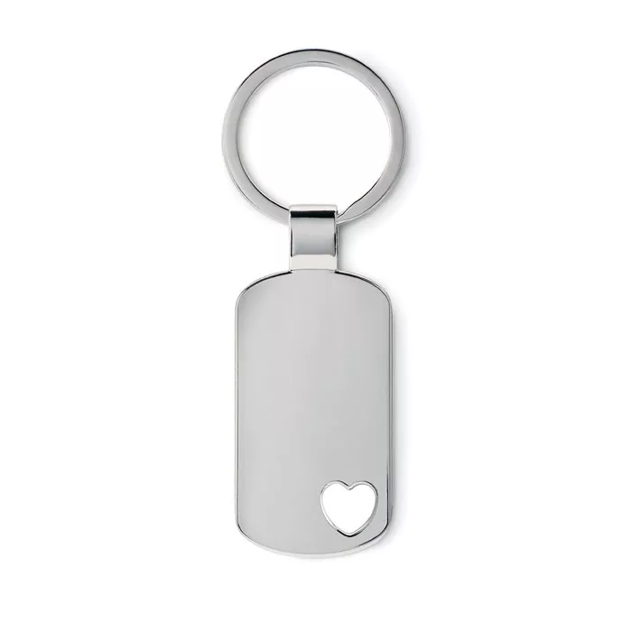 CORAZON Metalen sleutelhanger, hartje