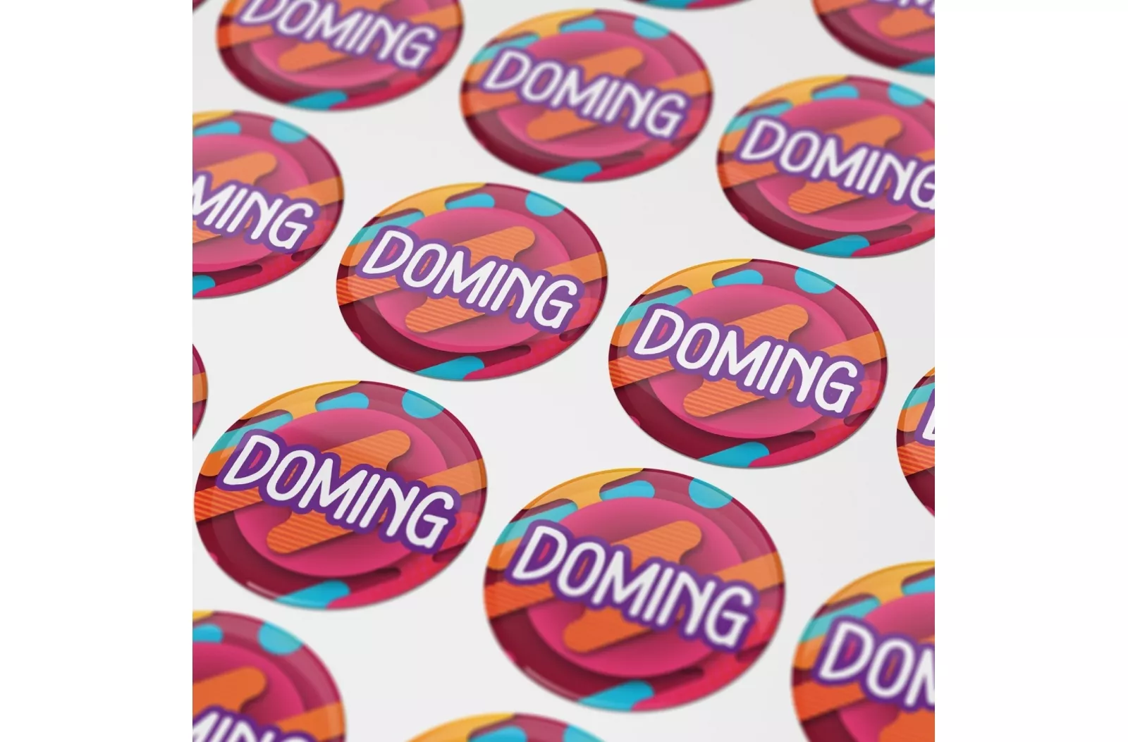 Doming Stickers Rond Ø 20 mm