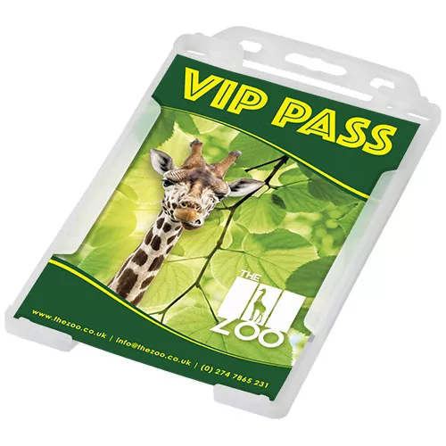 Pierre kaarthouder van gerecycled plastic