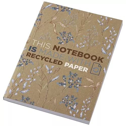 Novella Austen A5 gerecycled notitieboek met zachte cover, 100 vellen