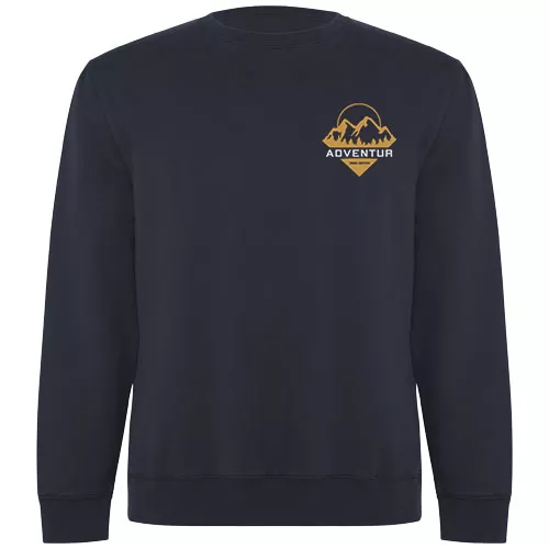 Batian biologisch katoenen uniseks sweater met ronde hals