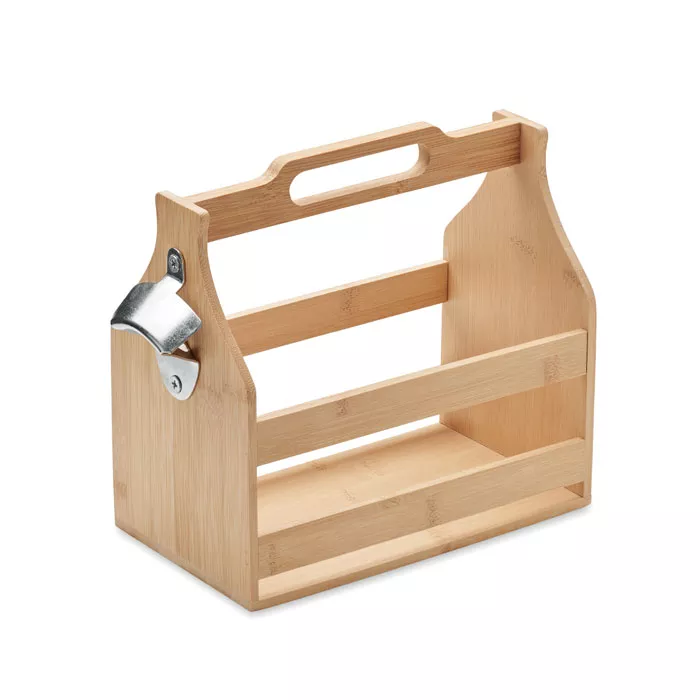 CABAS Bamboe bierkrat 6 flessen bambo