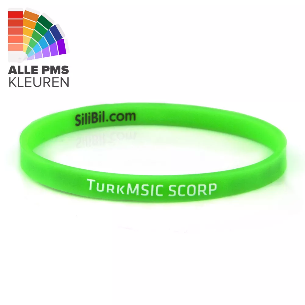 Siliconen Polsbandjes Extra Smal