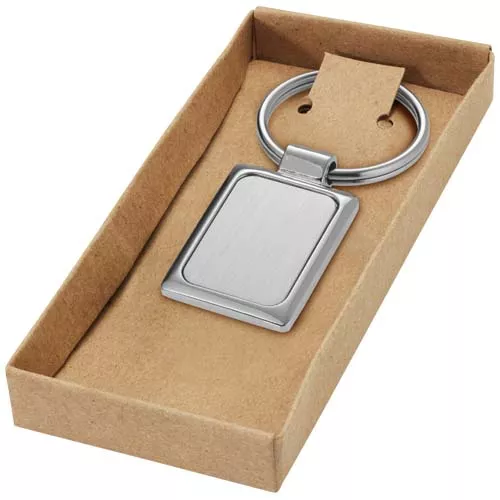 Sergio rechthoekige sleutelhanger