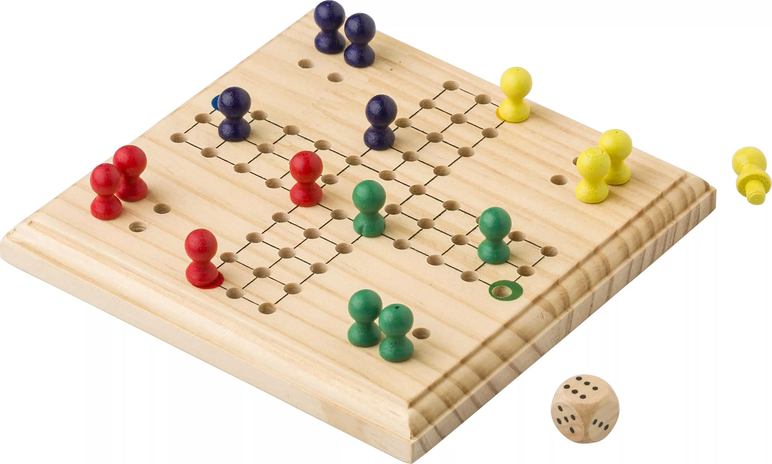 Houten ludo spel Yasir