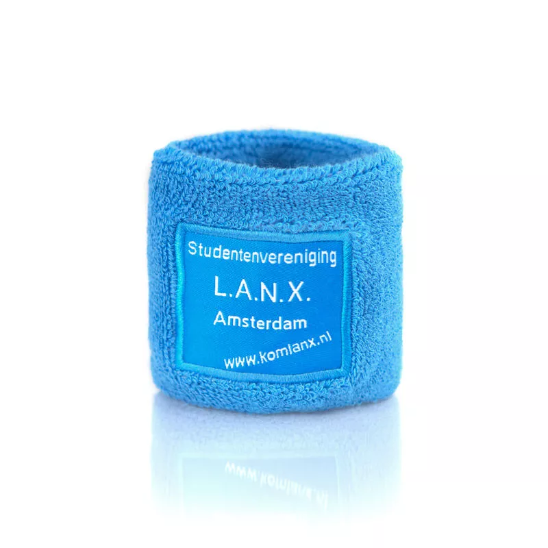 Zweetbandjes - Geweven patch