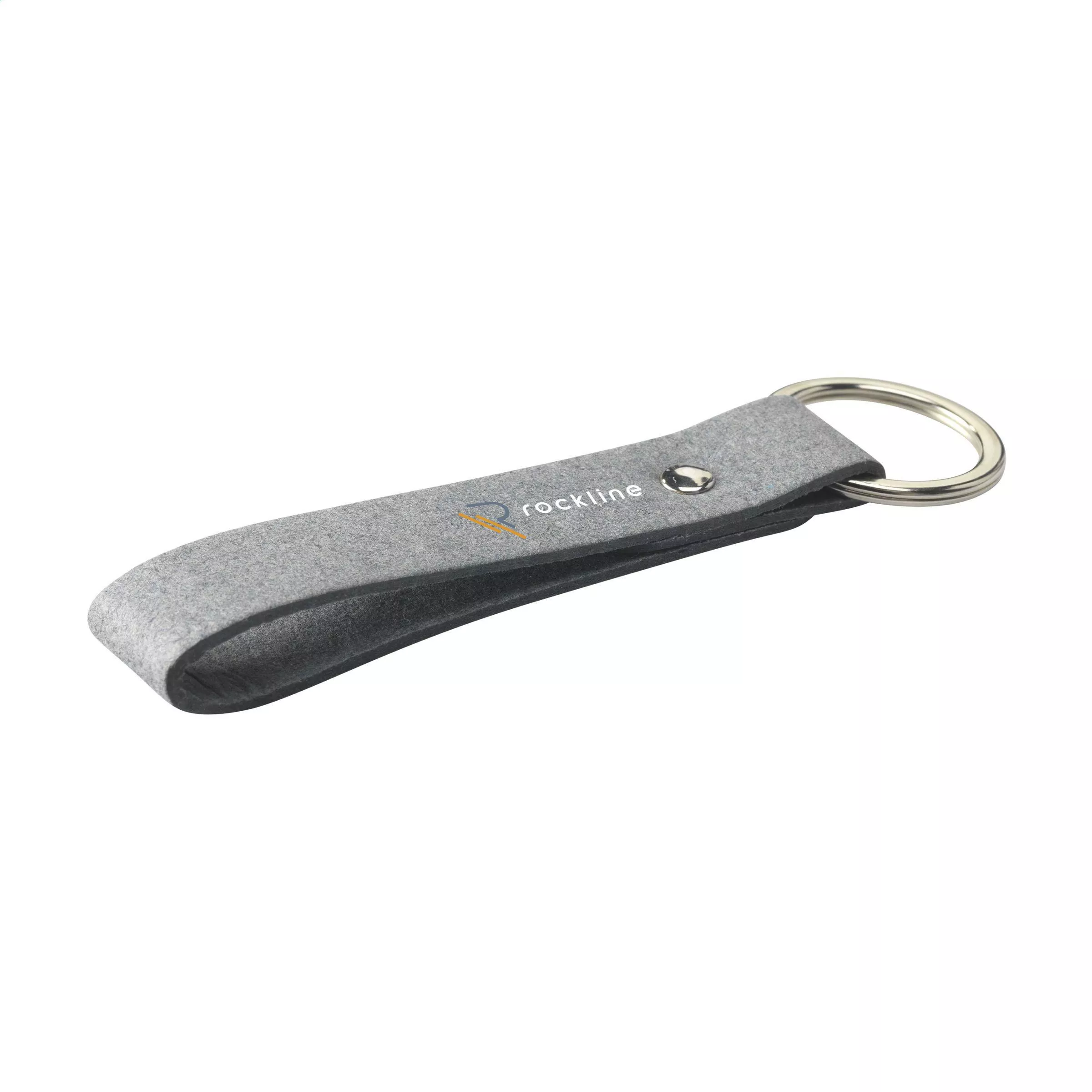 Recycled Denim Textile Keyring sleutelhanger