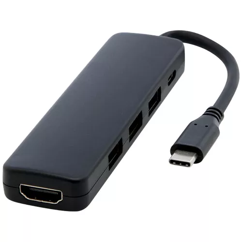 Loop RCS gerecyclede plastic multimedia-adapter USB 2.0-3.0 met HDMI-poort