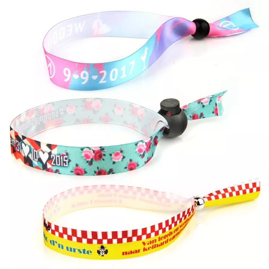 Festivalbandjes Satijn