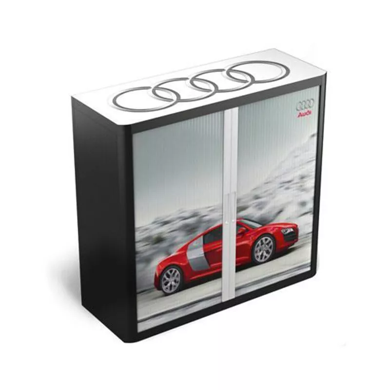 Roldeurkast bedrukken (laag model)