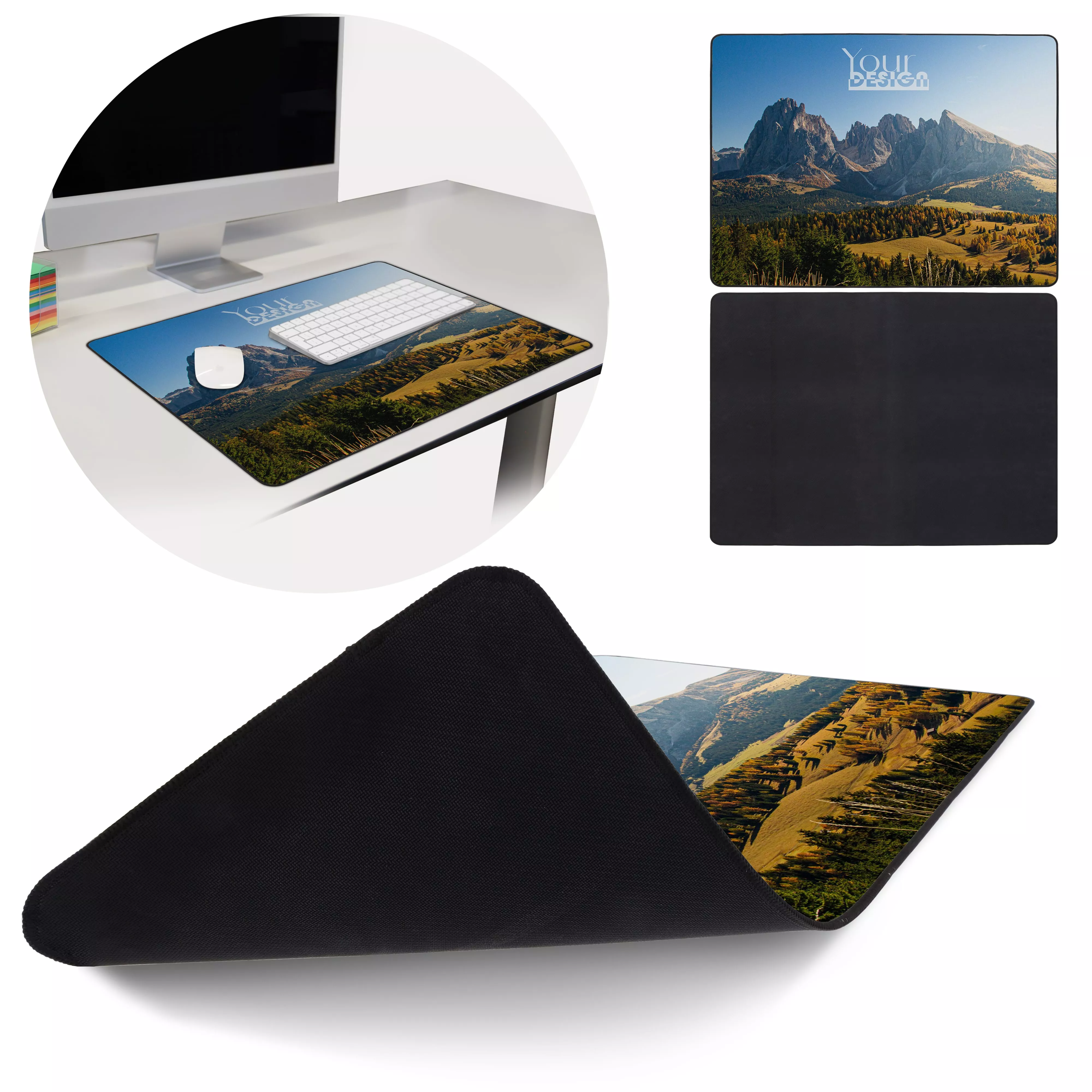 A2 bureau mat sublimatie 59 x 42 cm
