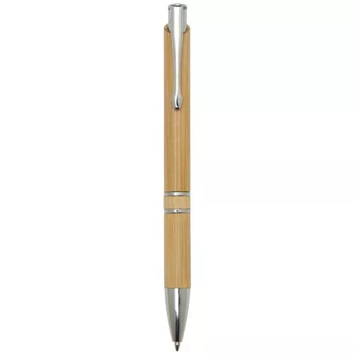 Wicker balpen van bamboe (zwarte inkt)